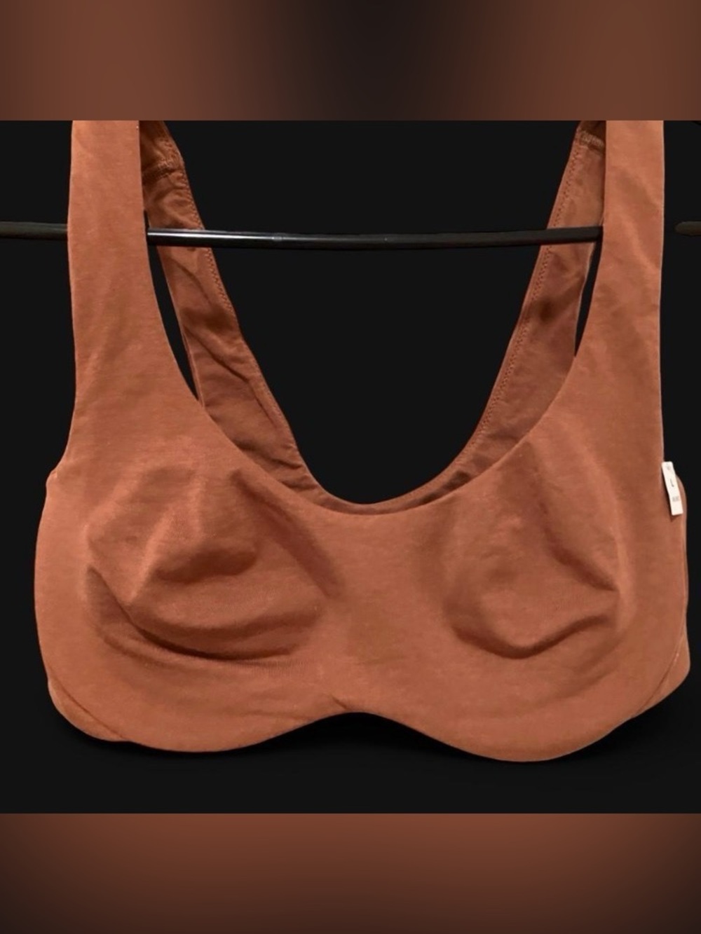 Victoria's Secret Underwire Bralette in Rust Brown